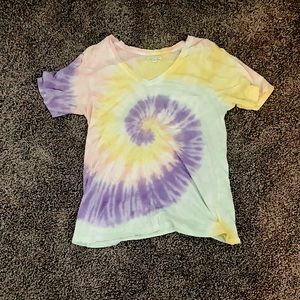 Tye dye v neck